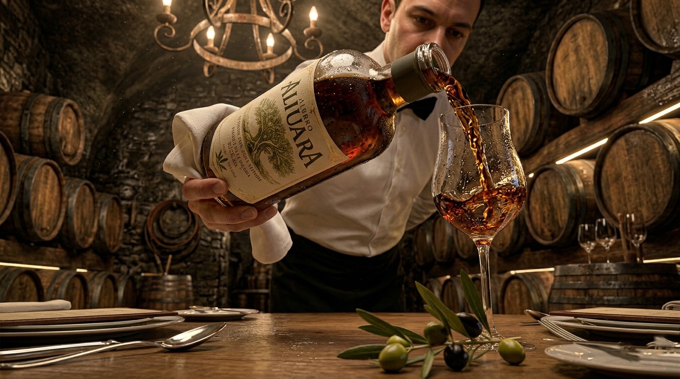 Rituale di degustazione Amaro Aliuara